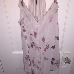 Floral spaghetti strap shirt
